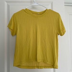 Lululemon Yellow Top